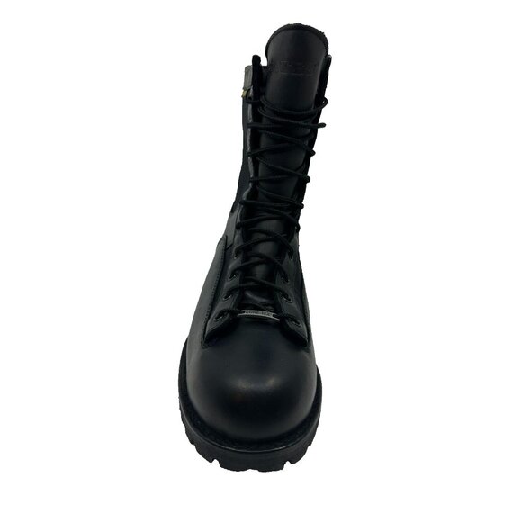Bates Mens Leather Combat Boots Lace-up Gore Tex Size 8.5 US Black  02139 NEW - Picture 11 of 14